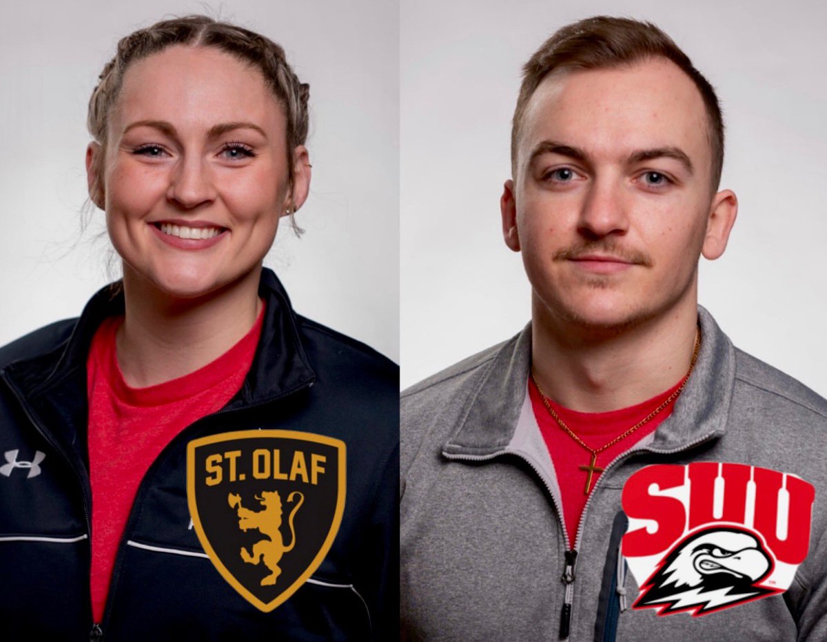 UWRFStrength's tweet photo. 🎉 BIG CONGRATULATIONS 🎉 to our 2 GA’s on accepting their first FULL-TIME positions.

Lindsey will be headed to St. Olaf College as an Assistant Athletic Performance Coach!

Austin is headed to Southern Utah University as an Assistant Sports Performance Coach! https://t.co/NXhYrXoyXf