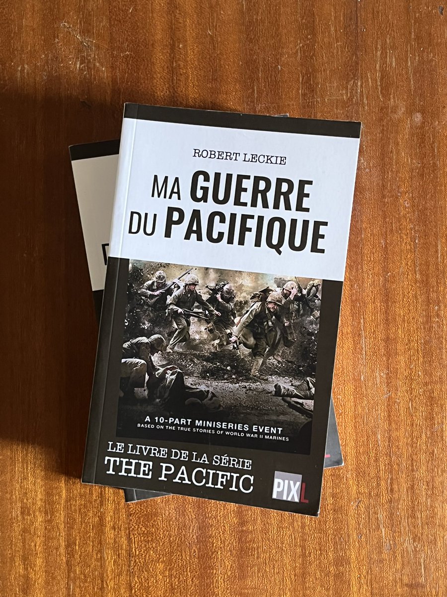 Très heureux de vous annoncer la parution, en version poche cette fois-ci, de ma traduction des mémoires de Robert Leckie, à l’origine de la série @hbo #bandofbrothers : #thepacific. Un grand merci aux <a href="/EditionsJourdan/">Éditions Jourdan</a> pour leur confiance et leur travail.