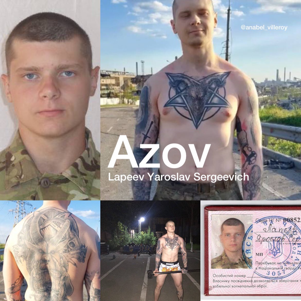Батальон Азов Татуировки