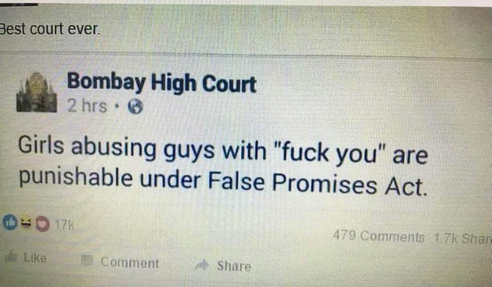 UtkarshTiwari08's tweet photo. BOMBAY HIGH COURT SAYS 😿
@abhay__9494 https://t.co/3J31JcNHME