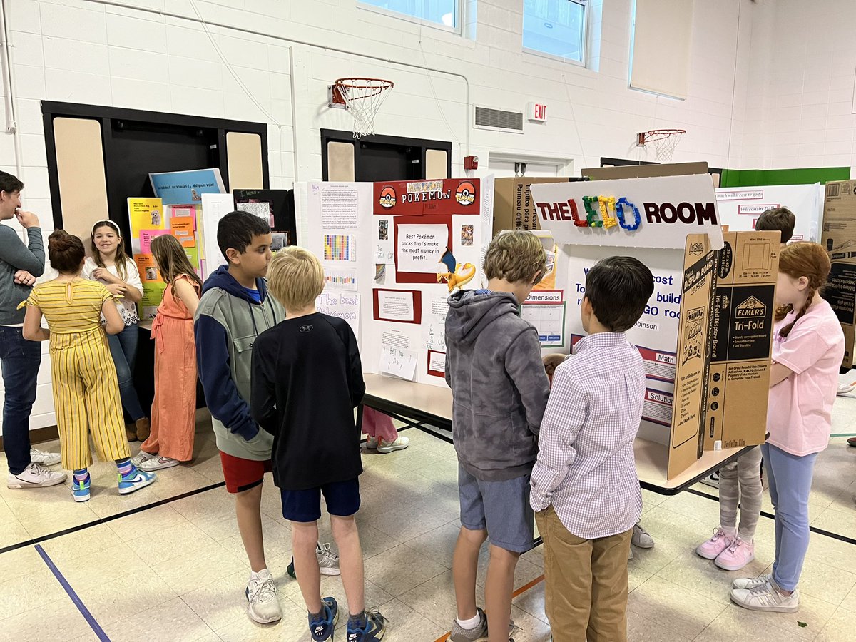 Thank you for visiting our math fair!  The third graders are already thinking about their future projects.  <a href="/cherokee3miller/">Annette Miller</a> <a href="/cherokee3A/">Kylie Arndt</a> <a href="/Mrs_Freibrun/">Liz Freibrun</a> #cherokeeinspires #findingjoy67