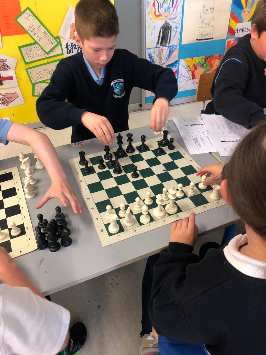 Some of our students had a trip to <a href="/lecheilens/">Le Chéile NS</a> today to play some chess. Big thanks to Mr Fitzgerald the principal in Le Chéile NS for inviting us. The children thoroughly enjoyed the experience #Chess