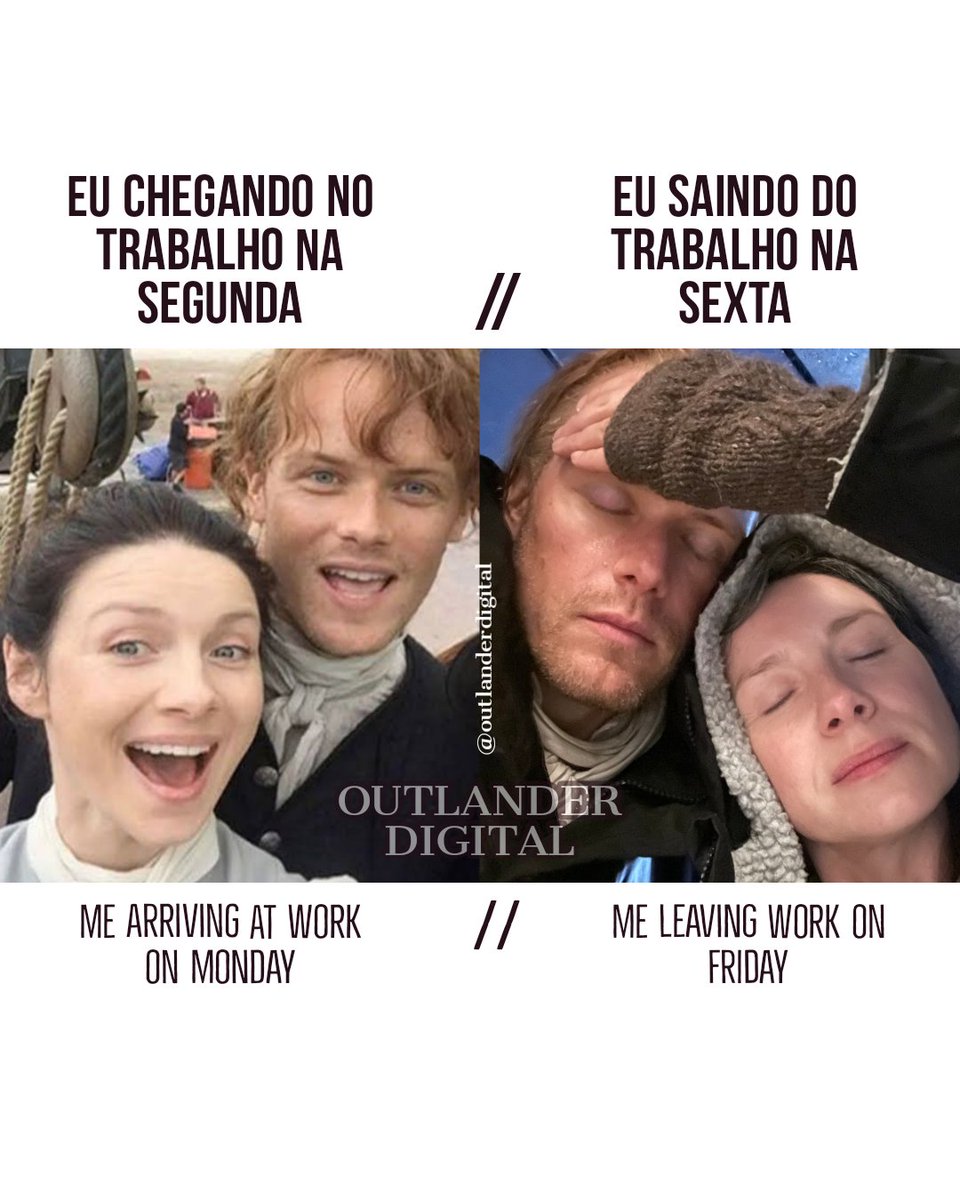 outlanderdigita's tweet photo. Nessa vibe! 😴🤭 (📸 BTS: season 03 × season 07 - @caitrionambalfe ) #Outlander #outlanderstarz #outlanderfun #Outlanderbrasil #Outlandermemes #outlandermeme #CaitrionaBalfe #ClaireFraser #clairerandall #clairerandallfraser #samheughan #jamiefraser https://t.co/6PLbHktgqu