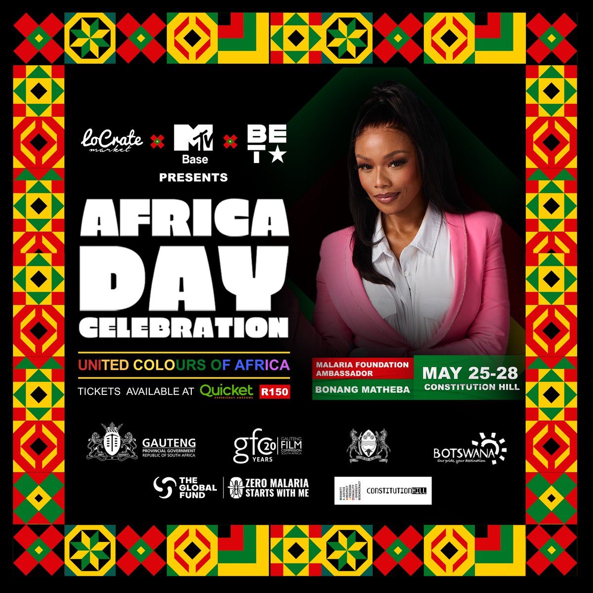 GautengFilmCom's tweet photo. Just one sleep to the biggest event in Africa and we are giving away 2 double tickets to 2 lucky winners!

How to win today:
1) Like this post
2) Tag three of your friends in the comments
3) RT this post to your TL.

See you there!
#MadeInGauteng
#africaday22
#DiscoverGauteng https://t.co/PnuhQwoA19