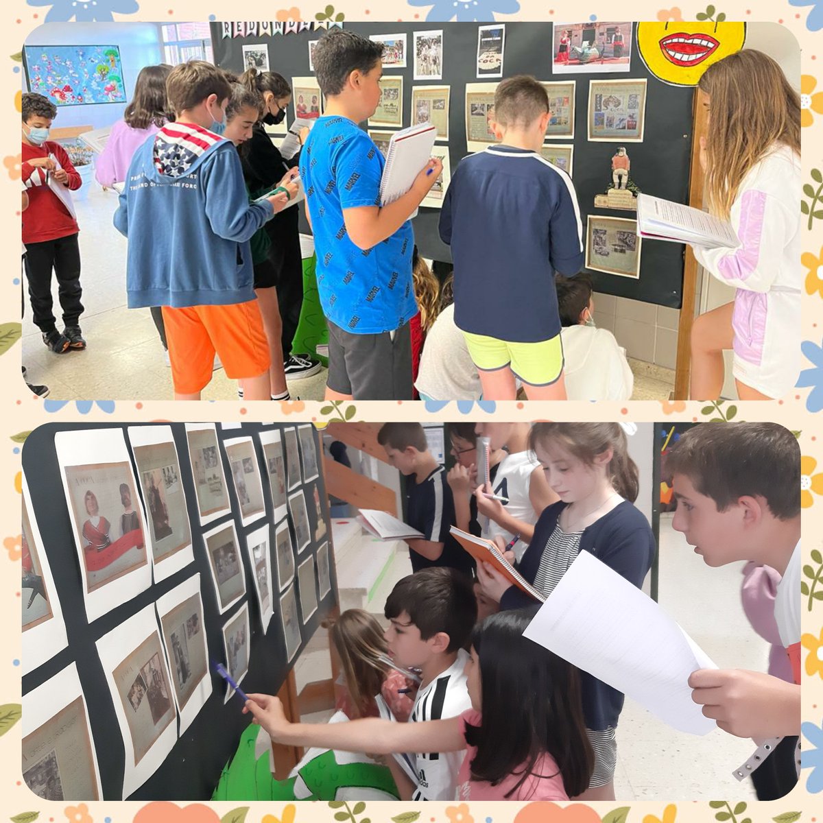 AngorenCole's tweet photo. Aprendendo sobre a #FestadaCoca de Redondela coa exposición de #dinamizacionberetiño do @AngorenCole.
#habelashainas5° #osfeiticeiros #leeresCultura #LeerEsCrecer
 #Redondela #xigantes #cabezudos #GaliciaMáxica #coleangoren https://t.co/0YXiB3grwg