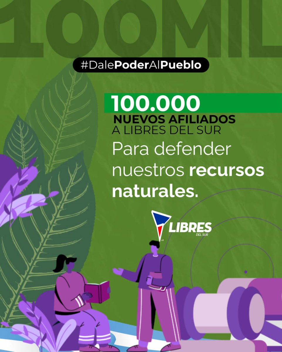 Para tenér soberanía
#AfiliateaLIBRES