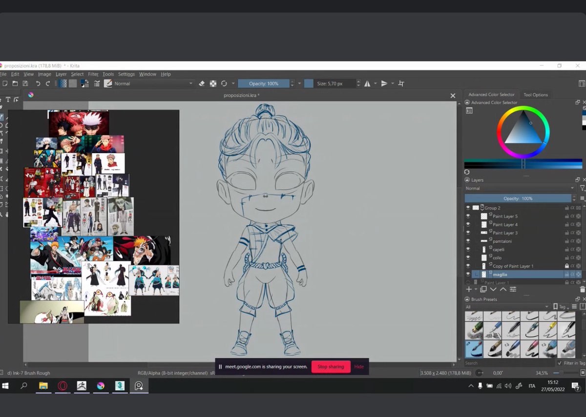 Our Chief Creative Officer <a href="/PIPOFFF/">Rendu Christophe</a> is mentoring some 2nd Grade students of the <a href="/netinfoatc/">NET-INFO ACC</a> school to help them gain more practice inside a company. 
1st assignment: create Hair Cuts &amp; Clothes on our #TOKOU by taking inspirations from 3 famous #Manga universe. Recognising any?🤔