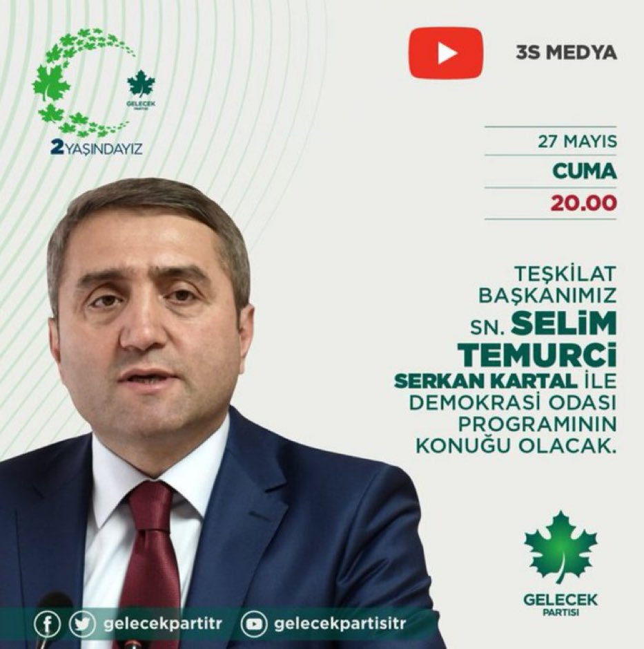 OguzhanAckln's tweet photo. İzlemeniz dileğiyle. Teşkilat başkanımız sayın @SelimTemurci gündemi değerlendirecek. https://t.co/EZylzUtFdn