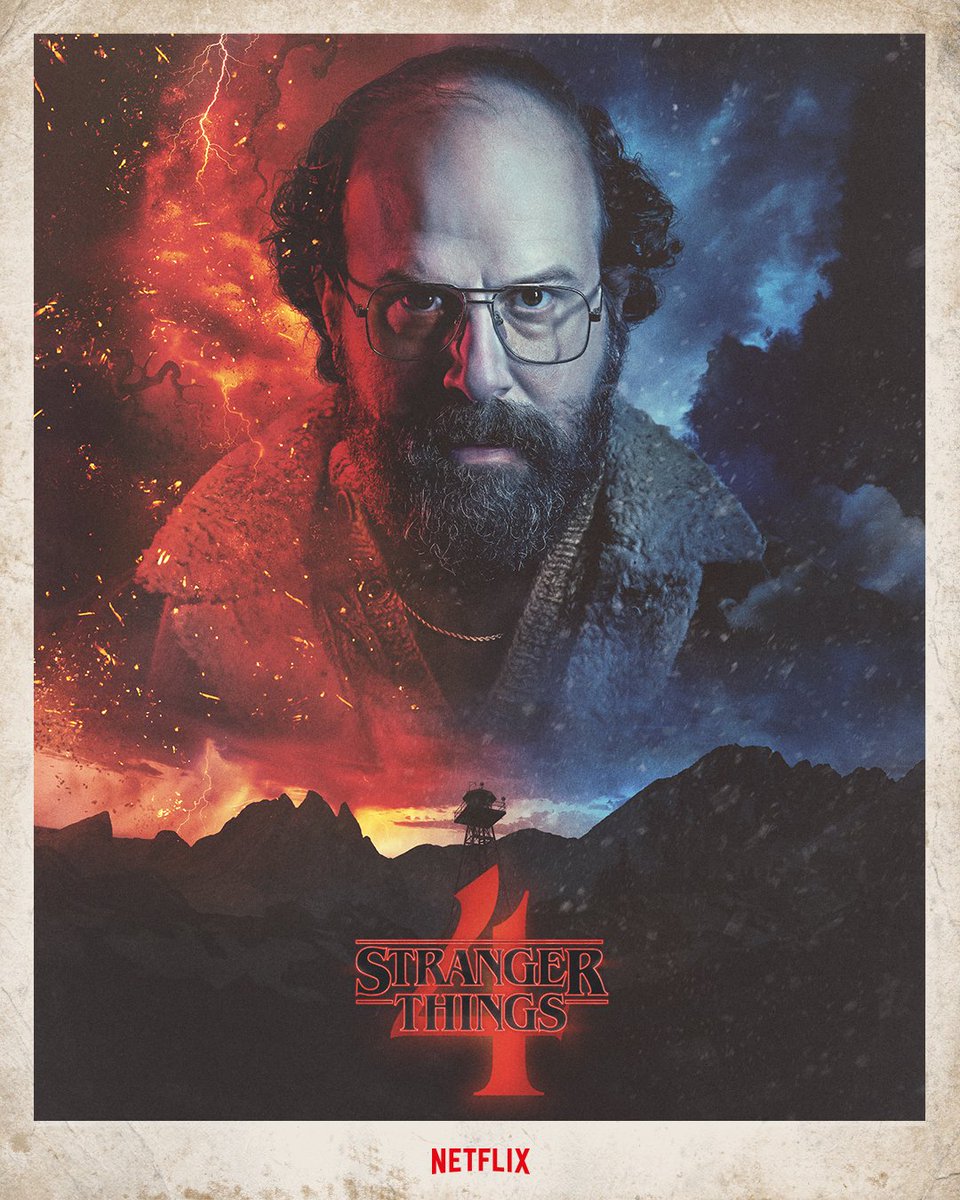 UNCSchoolofArts's tweet photo. #StrangerThings 4 part 1 is out today! Watch to see #UNCSAdrama alumnus @brettgelman in action as series regular Murray Bauman. 

Learn more about Gelman's career and time at UNCSA here: https://t.co/jDgGYjJYs3

#poweringcreativity https://t.co/SAsPb9Idvk