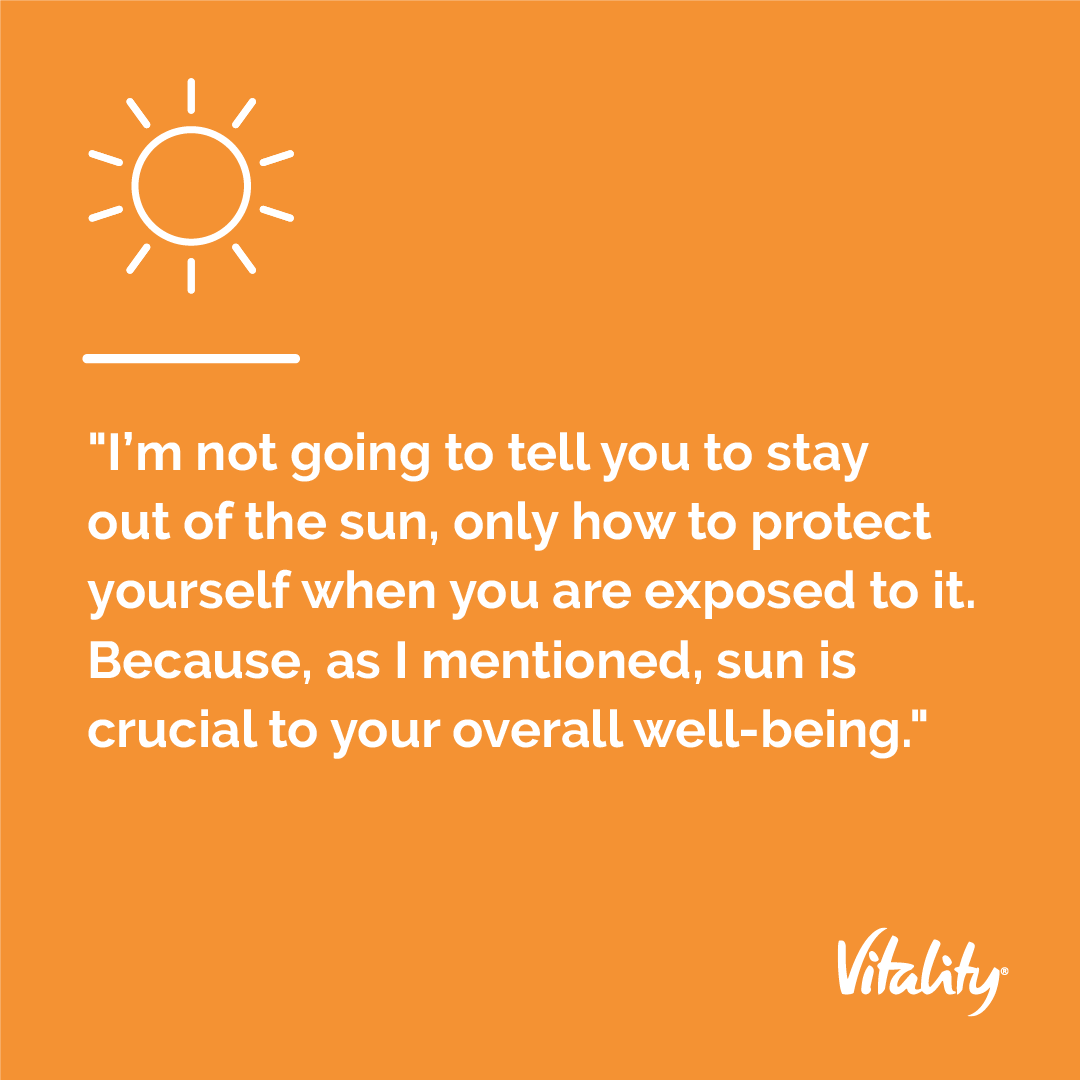 PowerOfVitality's tweet photo. Planning on spending time outdoors this long weekend? Before you go, read how you can protect yourself while you soak up the sun πβοΈ https://t.co/a6Ru1njf6R
#VitalityBlog #NationalSunscreenDay https://t.co/BUF5uv6VDL