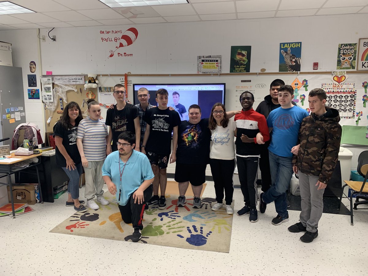 Today we celebrated our classroom hero, Tyler! Also known as .. Mr. Drummer &amp; Mr. Student Choice!!!