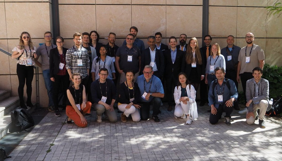 GSEVorg's tweet photo. Here we are 👩🏼‍🔬👨🏻‍🔬. @GSEV10 members attending #ISEV2020. Still excited about meeting friends in person again from all around the world in #Lyon. #ExtracellularVesicles https://t.co/q2U93ea4d4