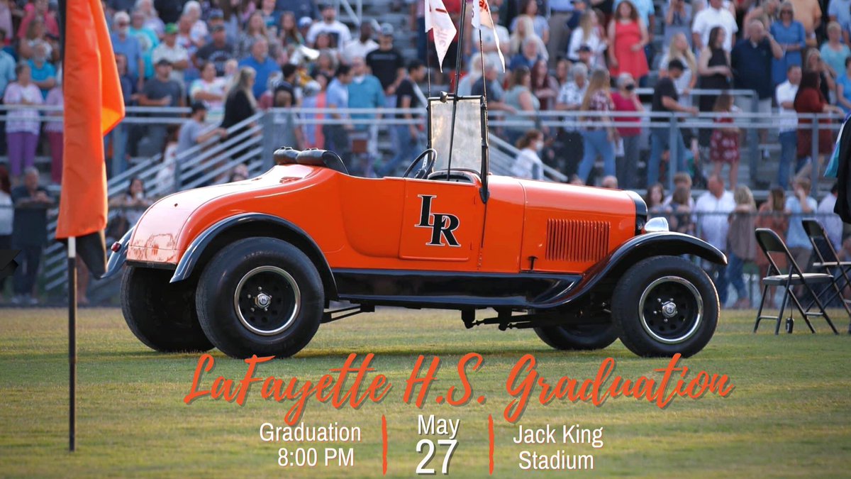 LHS Graduation Tonight! 
Congrats 2022 Seniors!!
#RamblerReady