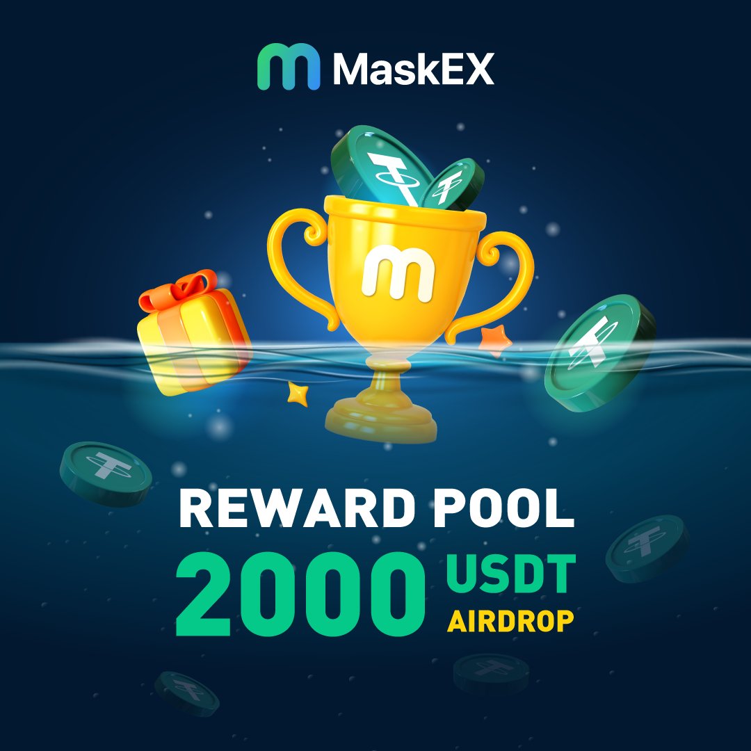 🔥2000 USDT Airdrops can be yours.                                                                                                   
 🔺Register on MaskEX
👍Join MaskEX on FB, TW &amp; TG
📝Fill the form  
🔸Retweet this and learn more on TG
👉 t.me/+flLQHtkS4kRhM…
