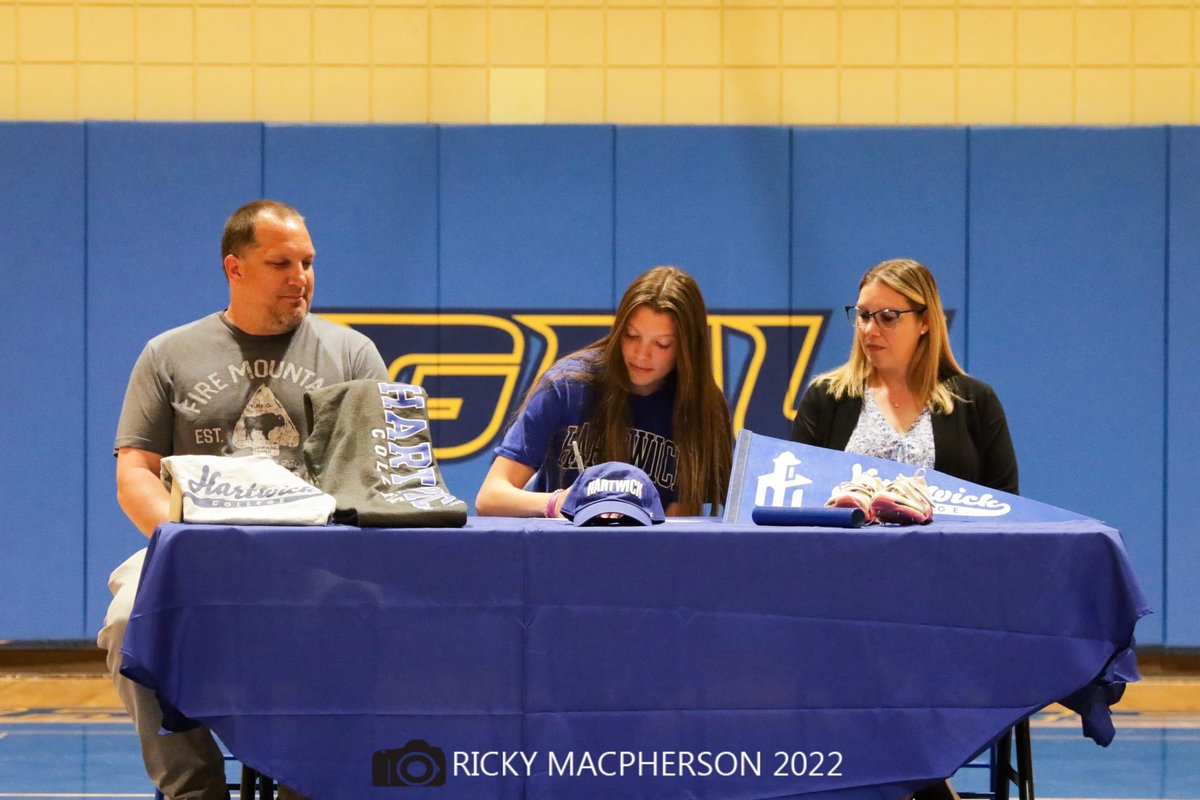 Headed to Hartwick! <a href="/KaitlynFinch17/">Kaitlyn Finch</a> of <a href="/GMUCentral/">Gilbertsville-Mount Upton CSD</a> will be taking her T&amp;F talents to Wick. She has left her mark on the Raiders program with solid sprinting &amp; jumping results. Super excited for her. Good luck Kaitlyn! 

📸: <a href="/RickyMacPhotos/">Ricky MacPherson</a>