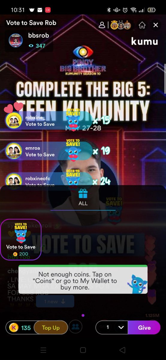 AkosiAmi_'s tweet photo. Done voting! Good night!

#BBSROB https://t.co/vLchNE6UyC