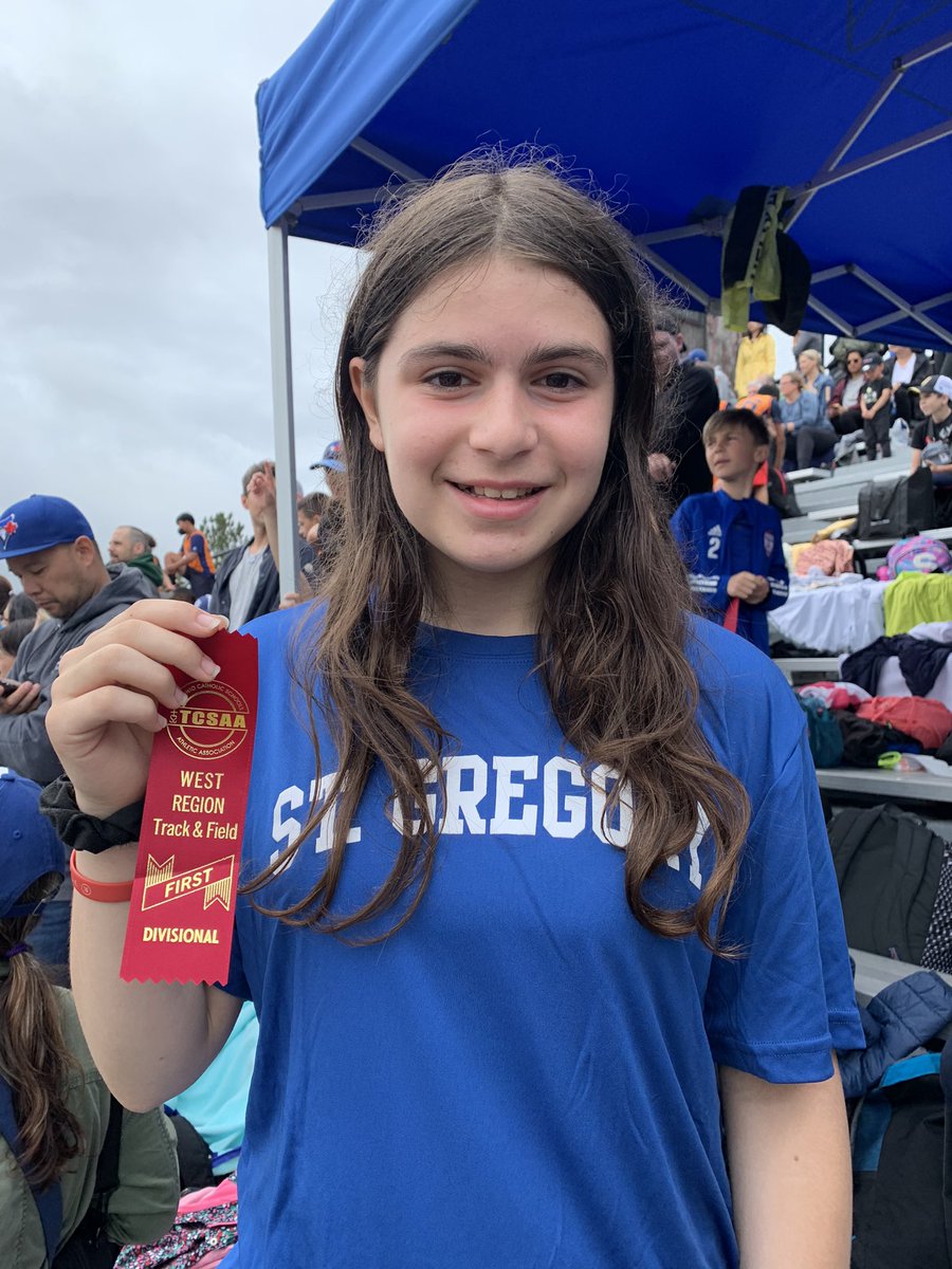 Congratulations <a href="/StGregoryCS/">St. Gregory C.S.</a> first place finish in shot put!