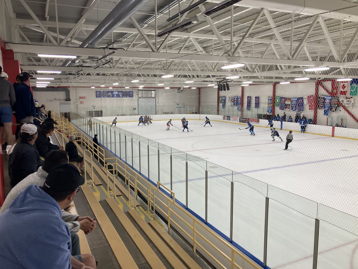 Game one is on its way Center Of Hockey Excellence Blue vs Pursuit Hockey Development