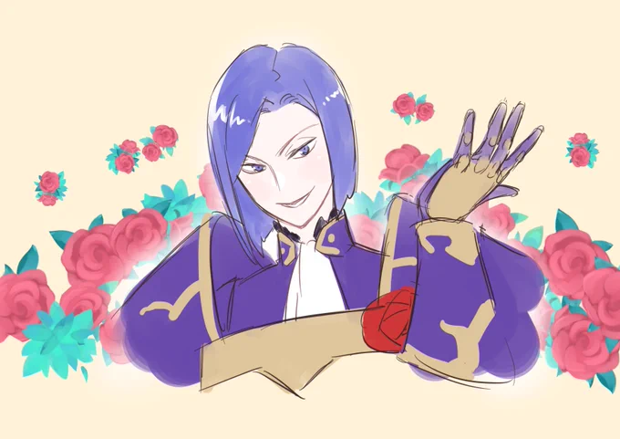 美し過ぎて手先が荒ぶって描けないじゃないかローレンツ=ヘルマン=グロスタール!
#FE3Hopes 