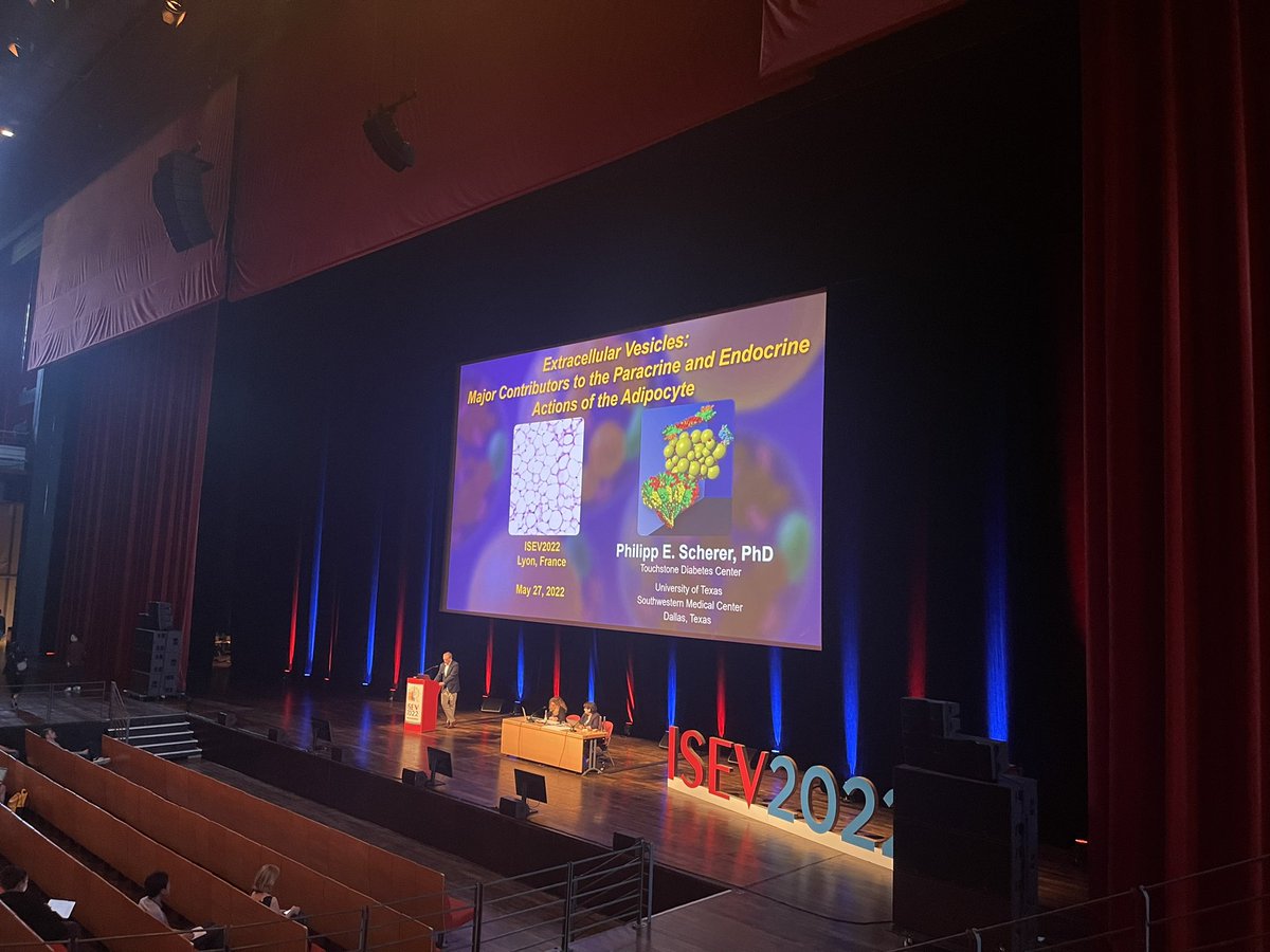 I’m really looking forward for this talk #ISEV2022 adipose tissue EVs <a href="/nanthini_j10/">Dr Nanthini Jayabalan</a> <a href="/drsoulek/">Soumyalekshmi Nair</a>