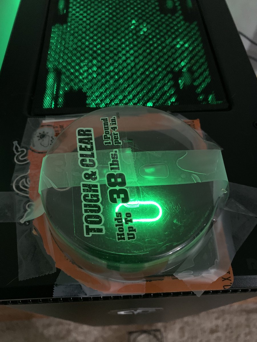 Needed a way to keep my cat from stepping on the power button. PC industry take notes