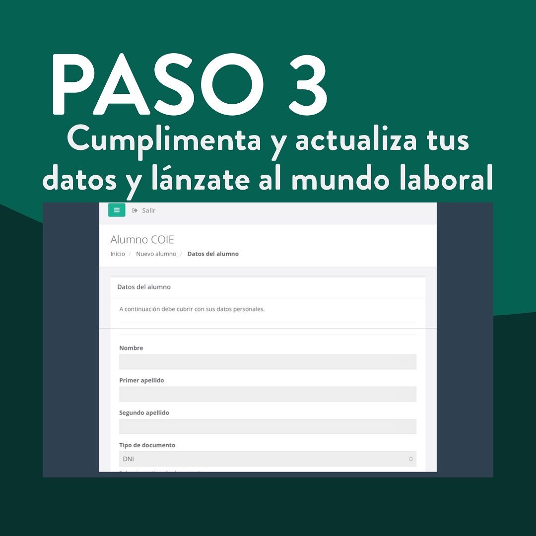 !!YA ESTÁ AQUÍ!!

Ya puedes acceder a la BOLSA DE EMPLEO de #COIEUFPC en el campus virtual de la <a href="/UFPCanarias/">UFPCanarias</a>. 

Aquí te dejamos como hacerlo en tres pasos, y lánzate ya al mundo laboral. 

#vivelaexperiencia
#experienciaufpc