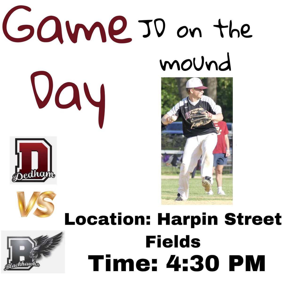 Dedham Baseball tweet media