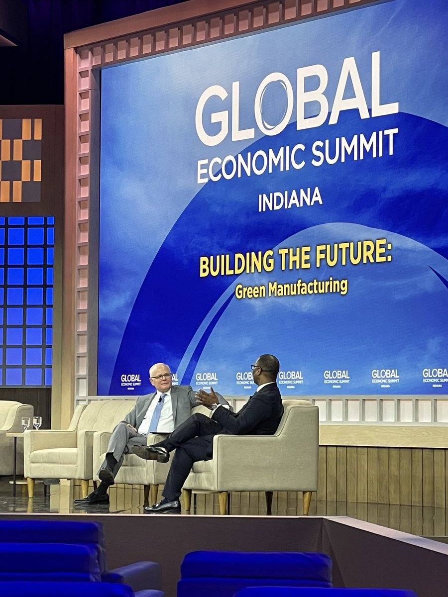 Rolls-Royce is “Undaunted, Inspired &amp; Challenged to be part of the solution” in green #manufacturing and #sustainability. 

Tom Bell, President &amp; CEO <a href="/RollsRoyce/">Rolls-Royce</a> North America speaking at #INGlobalSummit.