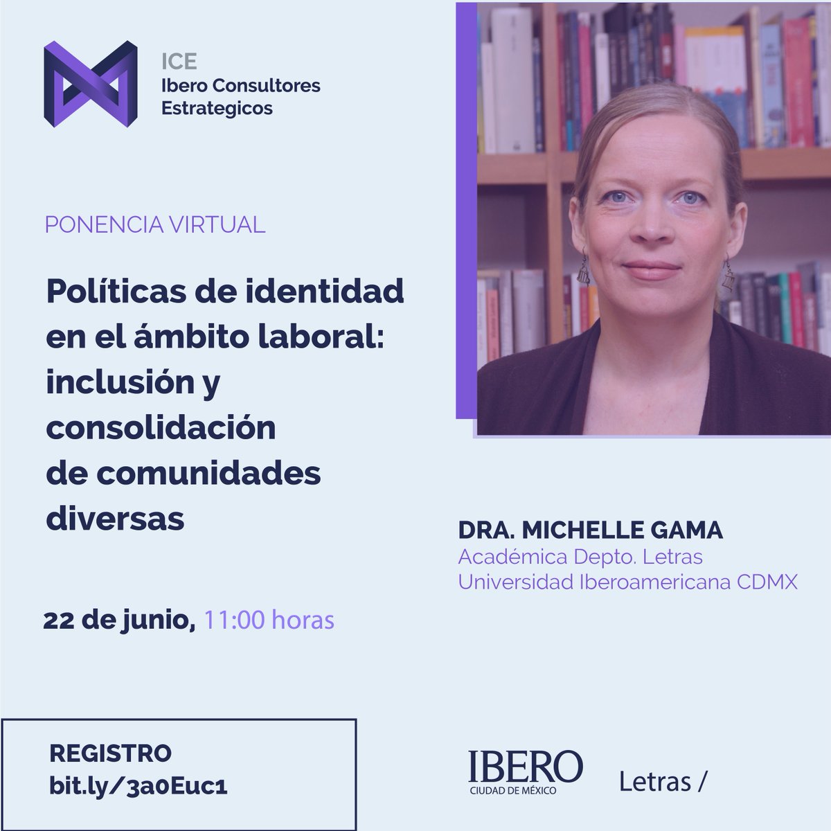 #SaveTheDate Vamos a platicar sobre las políticas de identidad en el ámbito laboral. Únete a la conversación el 22 de junio, 11:00 horas bddy.me/3MQbpi6