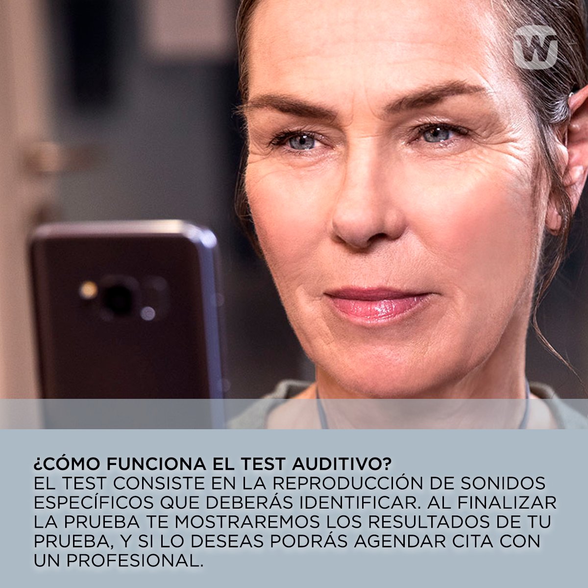 WidexMexico's tweet photo. ¿CÓMO FUNCIONA EL TEST AUDITIVO?
El test consiste en la reproducción de sonidos específicos que deberás identificar. Al finalizar la prueba te mostraremos los resultados de tu prueba. https://t.co/iMTsN39UcK
#distribuidoreswidex. #widexcercadeti https://t.co/rh7FAn2gvK