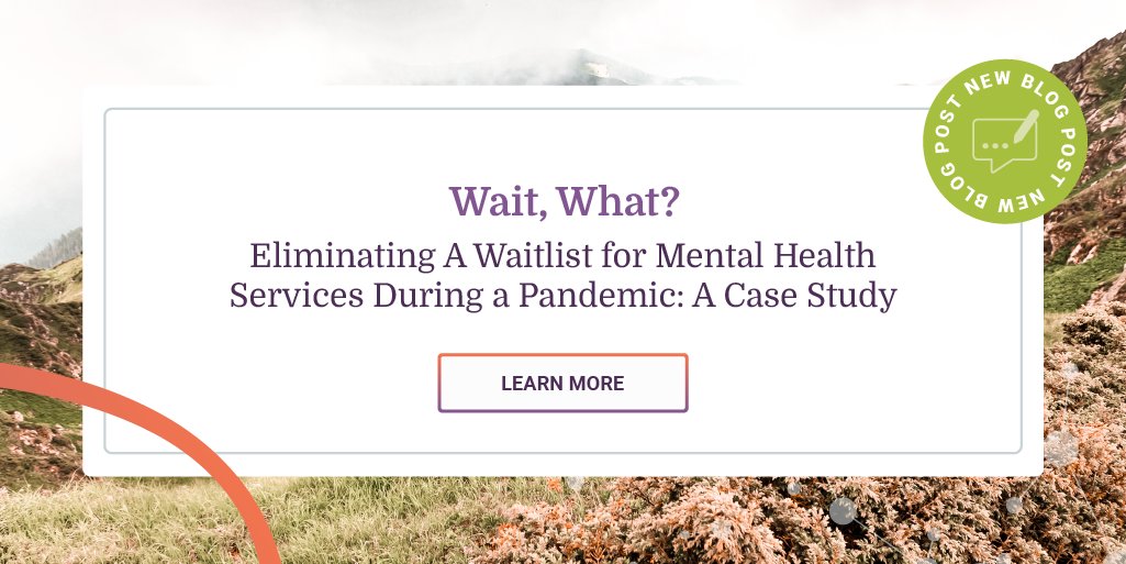 How did effective leadership, teamwork and complexity leadership training eliminate a 6-month waitlist for mental health services DURING the pandemic? 

Read the case study to find out!

#LeadershipSkills #TeamWork

bit.ly/3sZH9JE