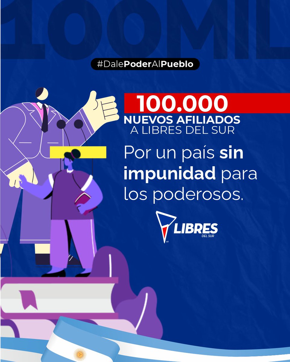 Estamos cansados de la impunidad de los poderosos!
#AfiliateALibres
#DalePODERalPUEBLO