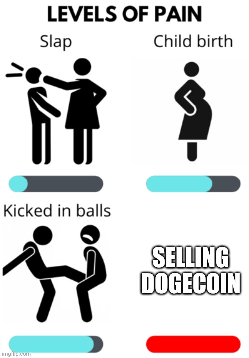 TheSexyTour's tweet photo. Unless you are one of them people that love pain.  Go right ahead.  If anything, you should be buying the dip. 👉 #DOGE 💛 $DOGE https://t.co/dW9JGC4beV