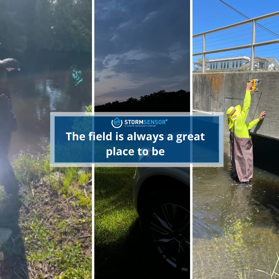 Our CX team does an amazing job in the field!

Want our team to help your city? Contact us: stormsensor.io/contact/

#workwithus #contactus 
#stormwatermanagement #sustainabletech #sustainablecities #climatetech #criticalinfrastructure #climateintelligence