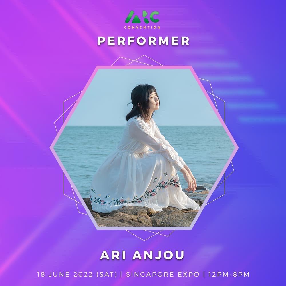 _ari030_'s tweet photo. ใ ANNOUNCEMENT ใ
I will be performing at @studioarcusiris 's Arc Market ๐ฐ
๐
18th June 2022 (Saturday)
๐ฐ 2:05pm
๐ Singapore Expo, Peridot Hall 201-206
There will be a short Meet&Greet session after the performance.
Setlist will be announced tomorrow.
#ari030 #arianjou https://t.co/uvL8Dtdik8