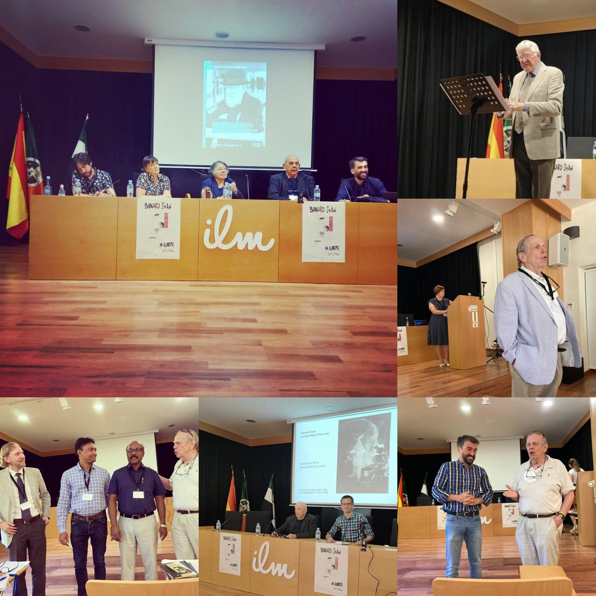 ShawSoc's tweet photo. Shavians from all over the world gathered in beautiful Cáceres, for a fascinating study of Bernard Shaw’s influence on the world stage
SHAW IN EUROPE,
CONFERENCE 2022
Congratulations & thanks to @Gustavo_A_Rod, Conference Curator
#ShawConference @ISS_GBShaw
#GeorgeBernardShaw https://t.co/G4H2StB3e3