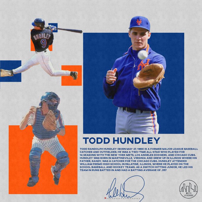 Happy Birthday to former catcher, Todd Hundley! 