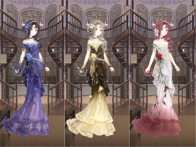 薔薇ドレスのtwitterイラスト検索結果