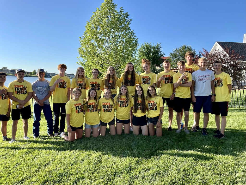 USD400SVHS's tweet photo. Good luck to our SV Track Boys and Girls Track teams as they compete at the KSHSAA State Track Meet this weekend! Full schedule and streaming links available at https://t.co/orfW1IYXYQ! #SVFast #SVStrong #SVProud #RollOnSV https://t.co/K4DDCNW57b