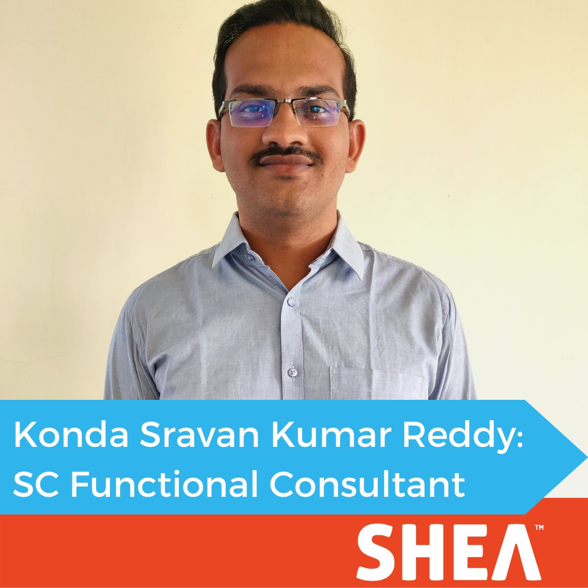 SHEA Global is pleased to welcome our newest #SupplyChain Functional Consultant: <a href="/kondasravan465/">Konda sravan Kumar reddy</a> 
He has a B.E. in Mechanical Engineering and over 4 years of #ERP experience, with great experience in SC management &amp; Inventory and Warehouse management - Welcome to the team Konda