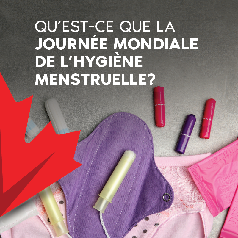 DevCanada's tweet photo. #LSV? La pauvreté liée aux règles touche 500 millions de personnes chaque mois dans le monde.

Balayez pour découvrir l’importance de l’#HygièneMenstruelle ➡️ 

#MHDay2022 #NousNousEngageons