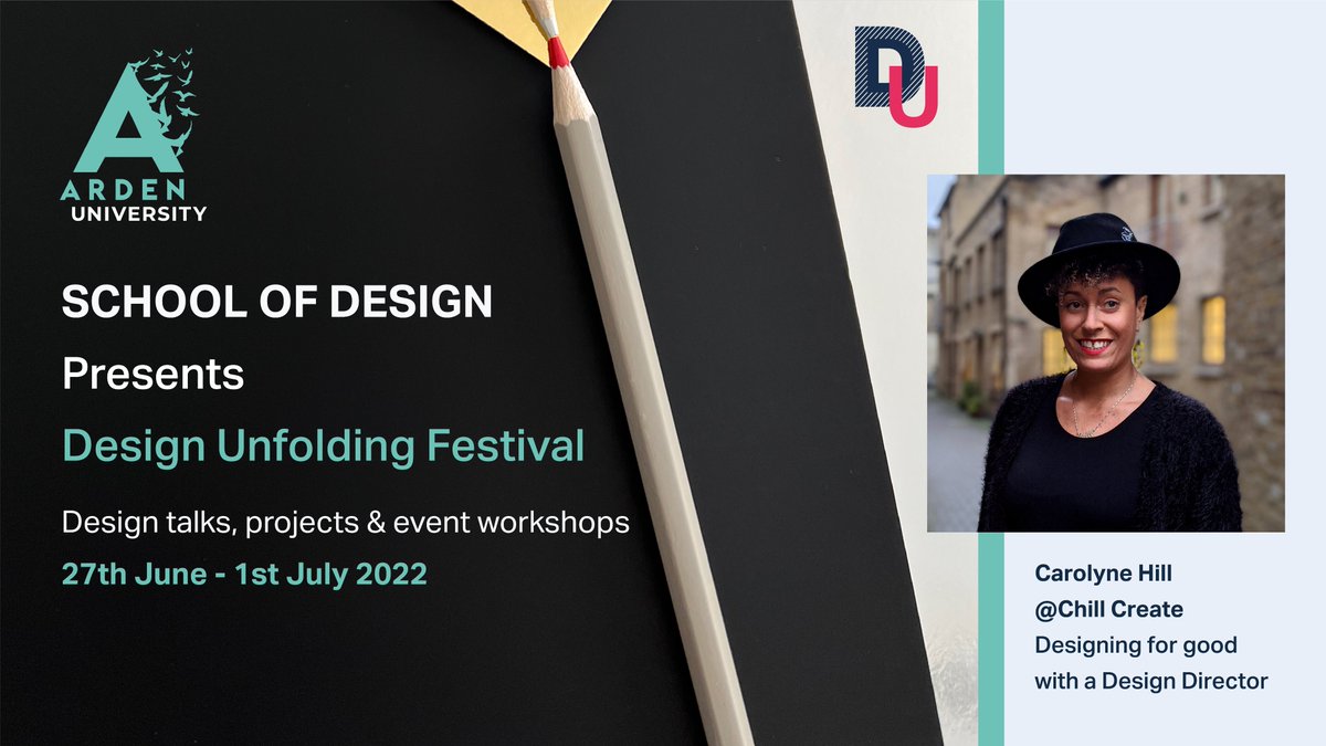 Our Design Unfolding Festival Guest Speaker schedule is unfolding...Details will unfold soon
#designunfolding #festival #event #designer #GraphicDesigner #ArdenUniGraphic 
<a href="/chillcreate1/">carolyne hill</a>