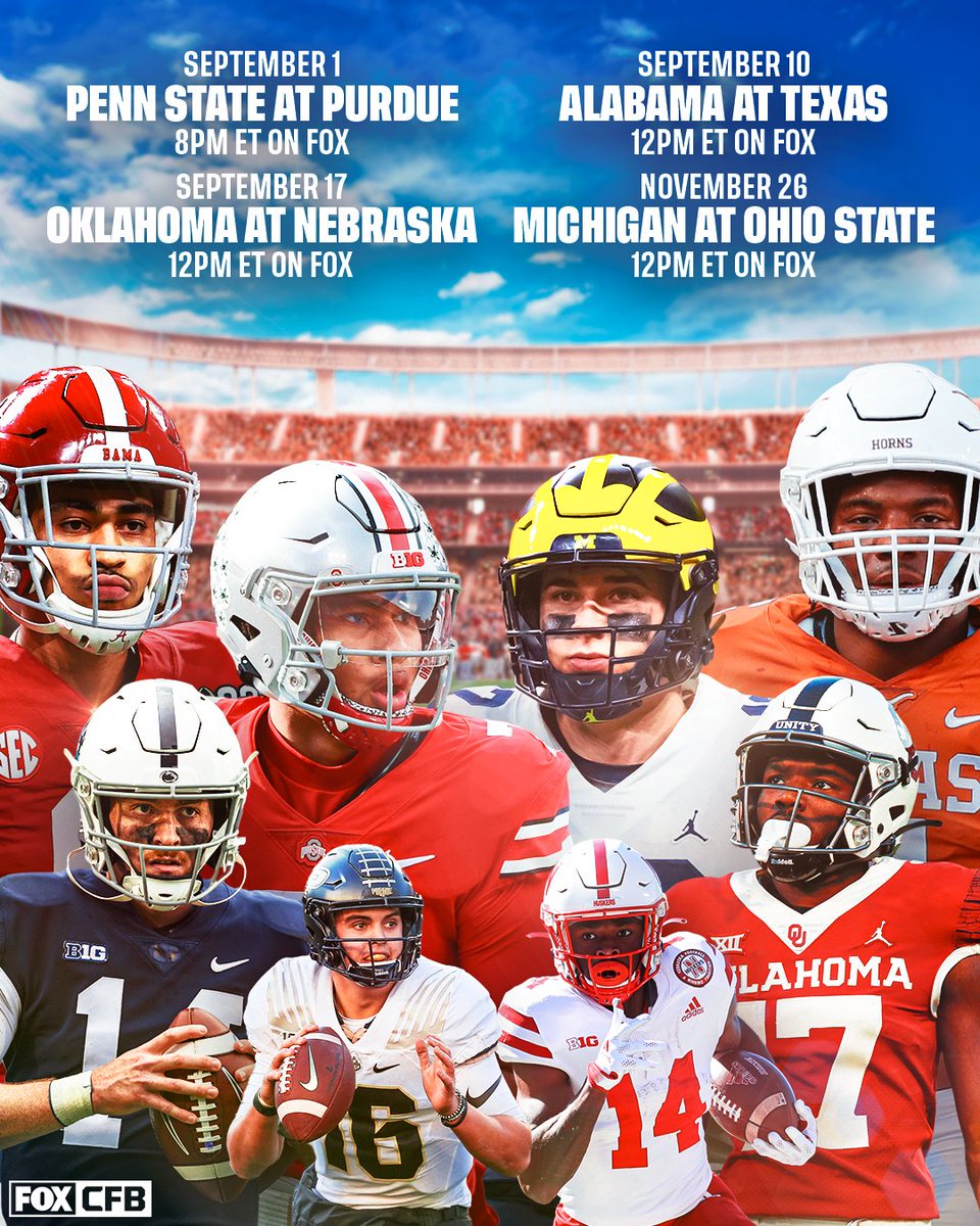 Who's ready for CFB?