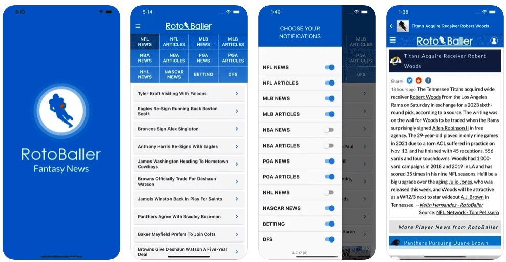 🚨 FRIDAY FREEBIE! 🚨

Win a #free year of #RotoBaller Premium access (8 sports + DFS + betting tools), a $450 value! Here's how to enter👇

1⃣ Follow <a href="/RotoBaller/">RotoBaller</a>
2⃣ Retweet this

Winner chosen tomorrow May 28th! 🤞

Be sure to download our new free app! rotoballer.com/fantasy-sports…