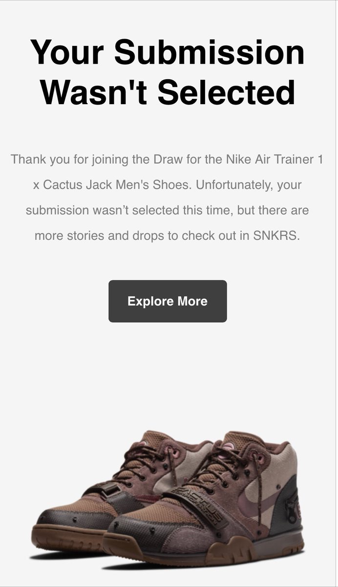 ManuelTAlcantar's tweet photo. #nike #nikesucks #SNKRS https://t.co/R1v9m65SDA