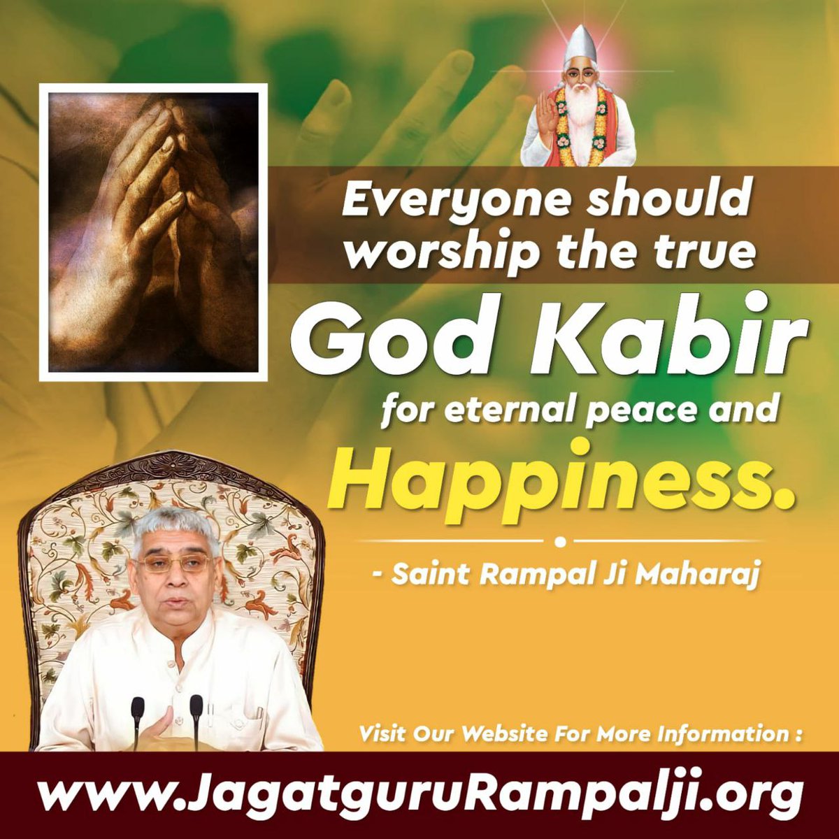Krishna89595740's tweet photo. #GodMorningFriday

Supreme God Kabir is the giver of complete happiness and the enemy of sins. He is the giver of supreme peace.
@SaintRampalJiM
To know more Download our Official App
"SANT RAMPAL JI MAHARAJ" https://t.co/sWdY3el7Rz