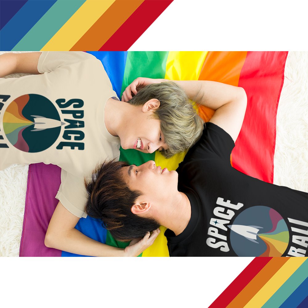 Time to Celebrate!🎉 
#ESA is loud and proud! We are happy to announce ESA’s new collection, ‘’Space For All’’, designed in support of the #LGBTQ community!🌈Check out the whole collection at 👇
bit.ly/SpaceForAll-ES…
#pride2022 #SpaceForAll