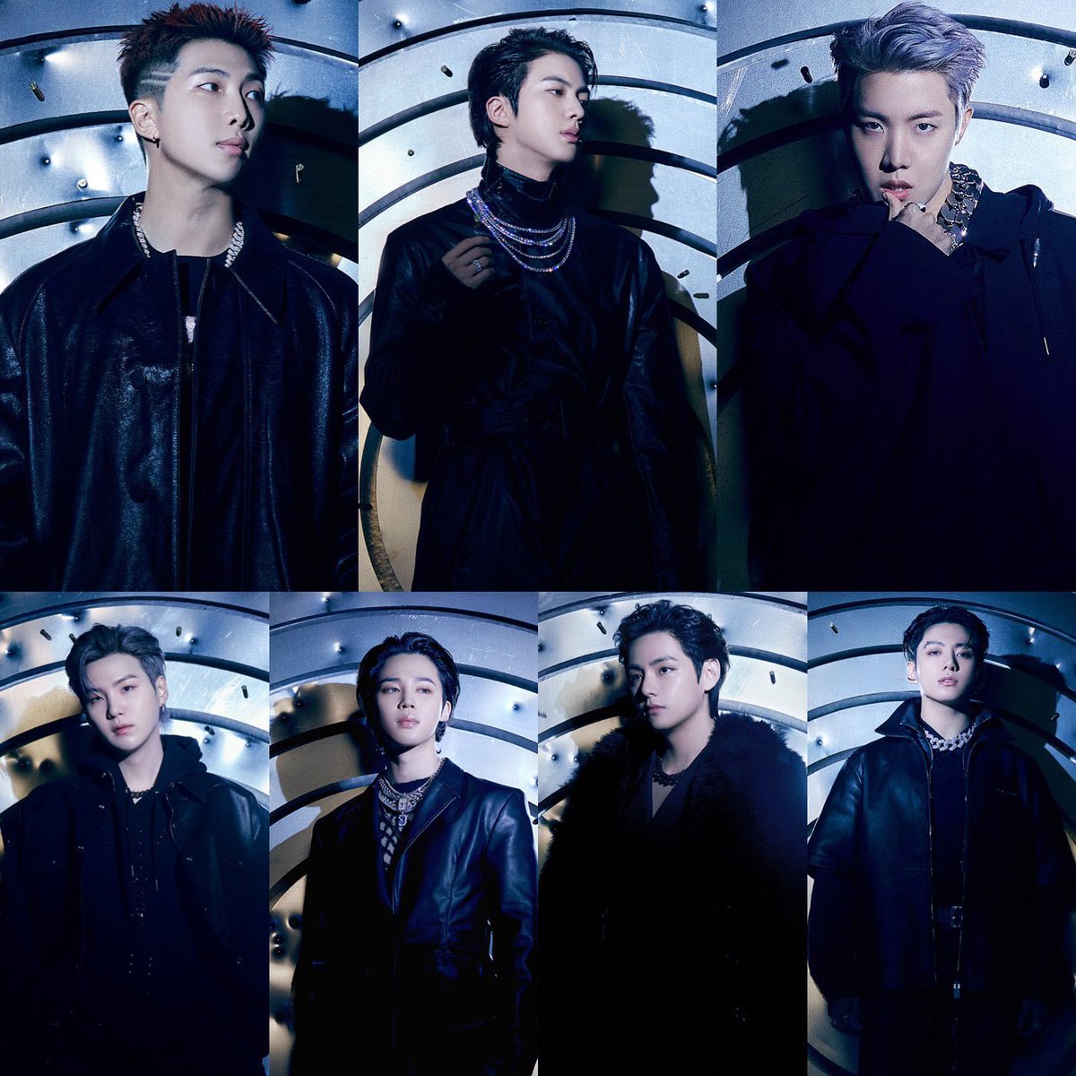 lnnwangji's tweet photo. they look so good, my lord ! also, namjoon’s hair ?! i’m screamingg. https://t.co/tesh4G2tkA