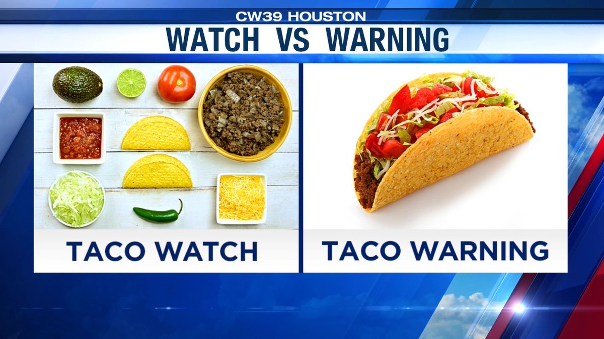 _sensitivefern_'s tweet photo. As someone who grew up in Kansas, I feel it’s my duty to share with everyone that a tornado watch is NOT the same as a tornado warning. Here is a helpful way to know the difference: https://t.co/5HAxTAu21W