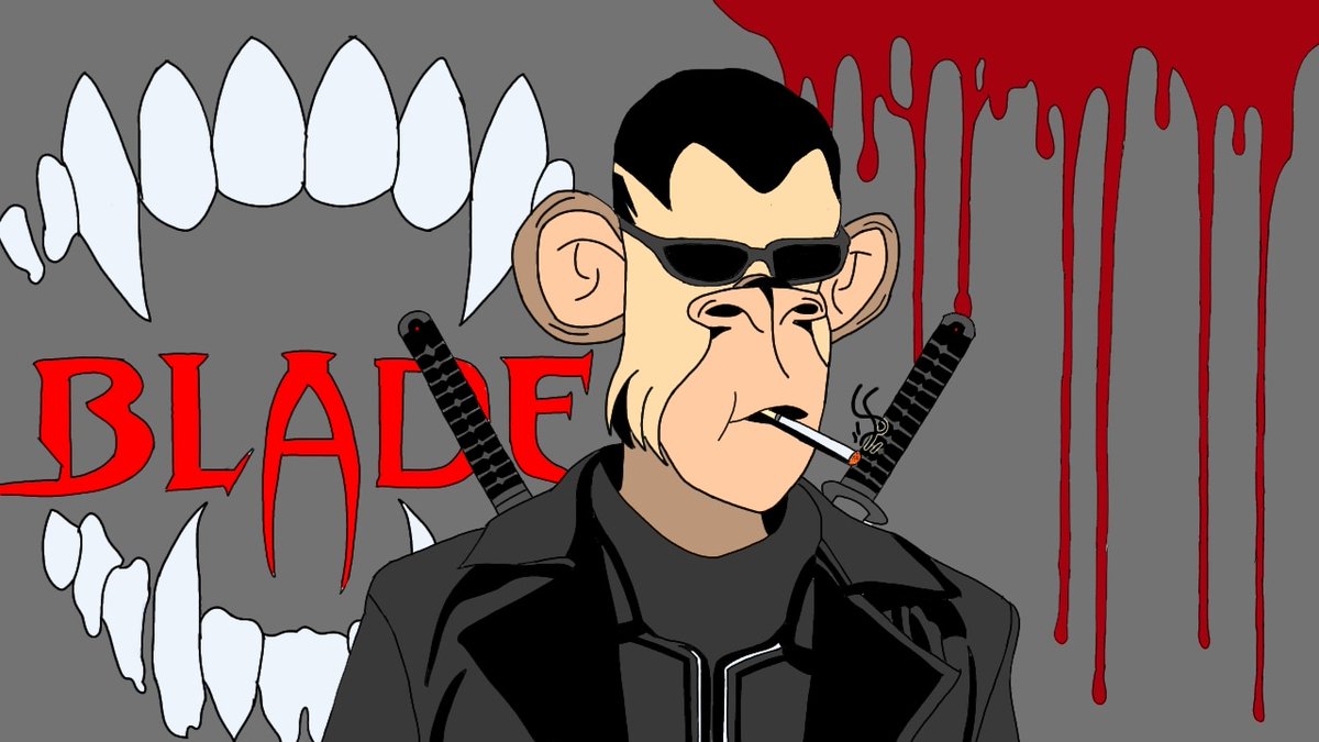 ApeAmateurNFT's tweet photo. Subscribe and SUPPORT me on My Youtube Channel for #edrawing #nft #wesleysnipes #movie #blade
https://t.co/D1PJrsvGAV https://t.co/MhjXZS3XKv